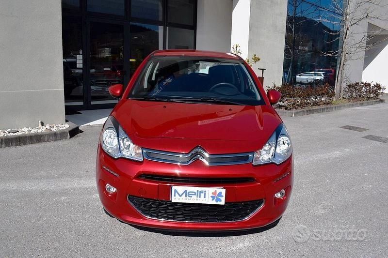 Usata Citroën C3 PureTech 82 CV (60 kW) 2015 Rosso Berlina