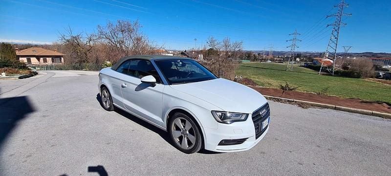 Usata Audi A3 Cabriolet 150 CV (110 kW) 2016 Bianco Cabrio