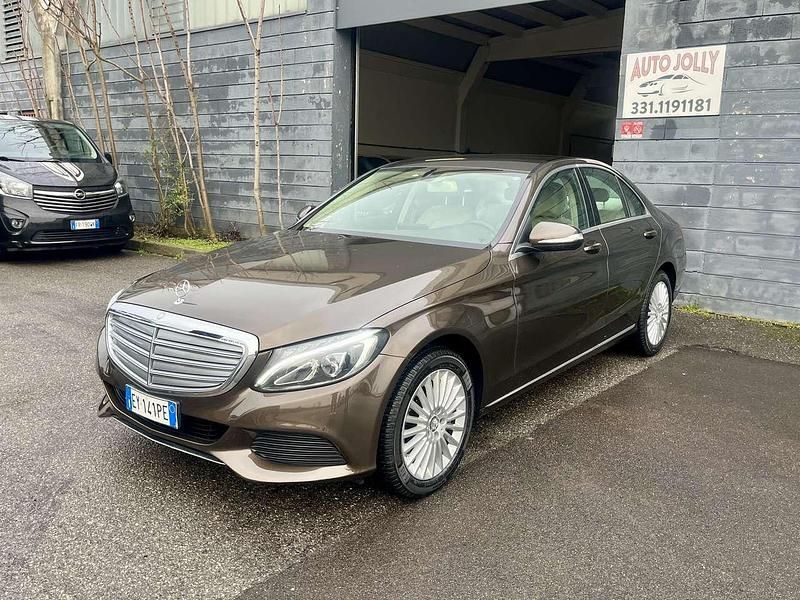 Usata Mercedes C250 204 CV (150 kW) 2015 Marrone Berlina