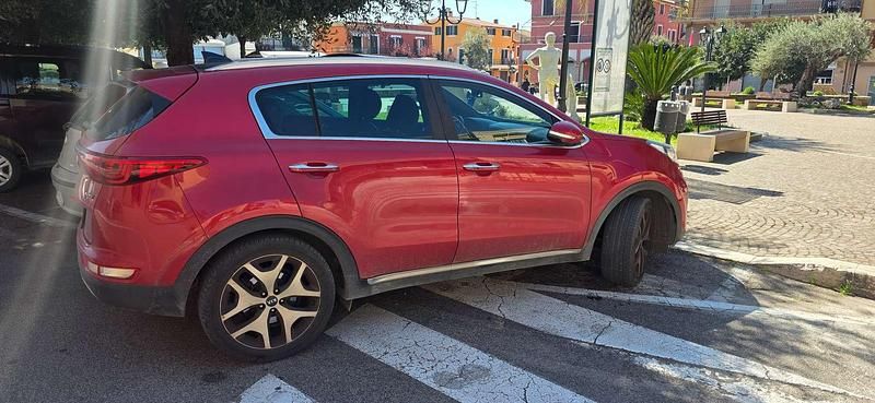 Usata Kia Sportage GT-Line 141 CV (103 kW) 2017 Rosso SUV