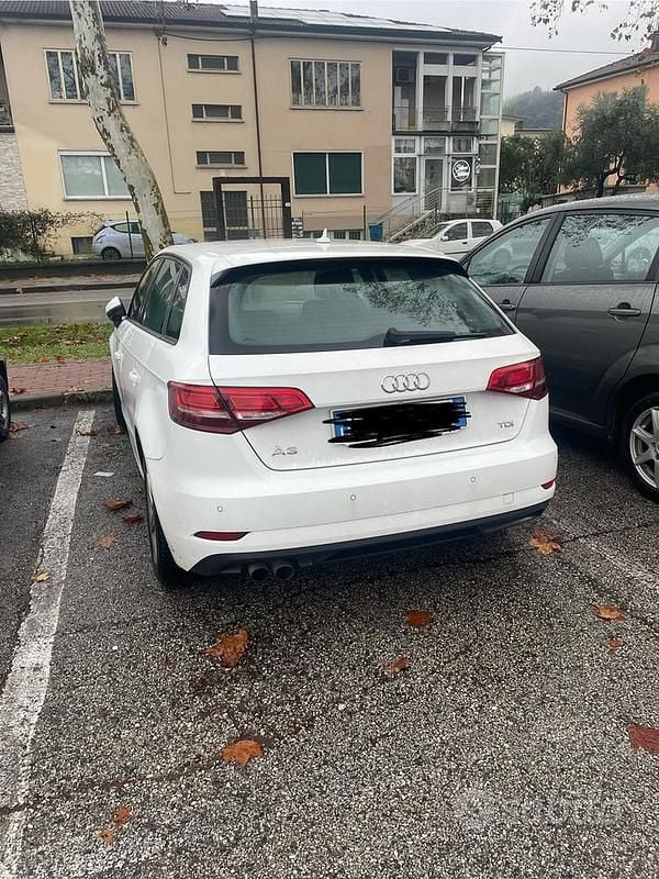 Usata Audi A3 Business 150 CV (110 kW) 2018 Bianco Berlina