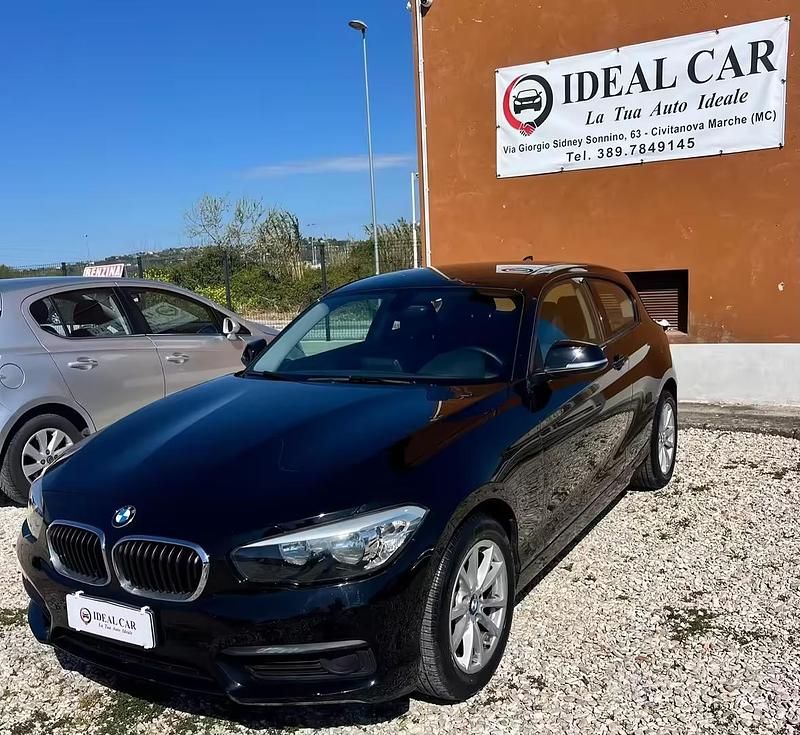 Usata BMW 114 95 CV (69 kW) 2016 Nero Utilitaria