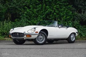 Usata Jaguar E-Type 318 CV (233 kW) 1972 Bianco Cabrio