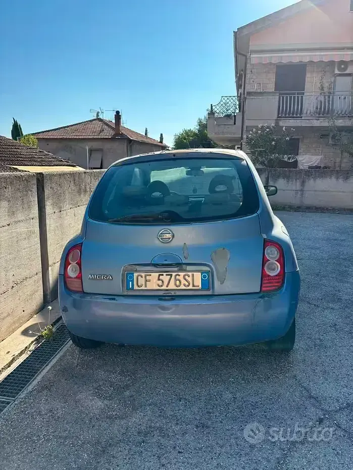 Usata Nissan Micra Acenta 80 CV (58 kW) 2003 Bluazzurro Utilitaria