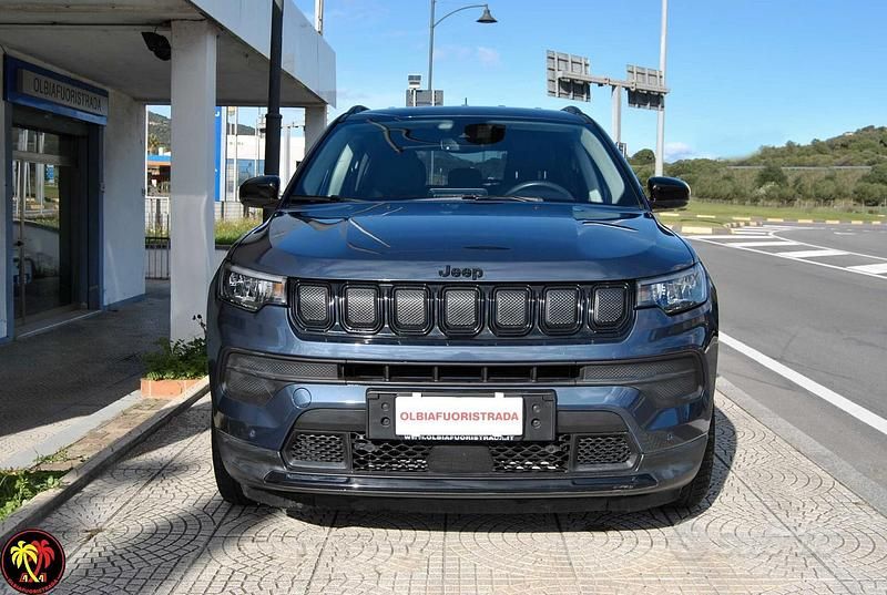 Usata Jeep Compass Night Eagle 130 CV (95 kW) 2022 Blu SUV