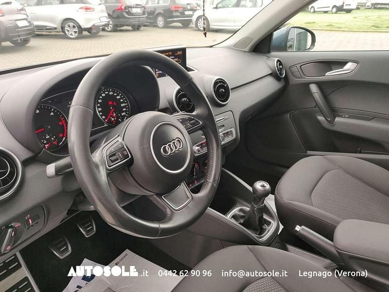 Usata Audi A1 Sportback Ambiente 116 CV (85 kW) 2015 Blu/azzurro Utilitaria