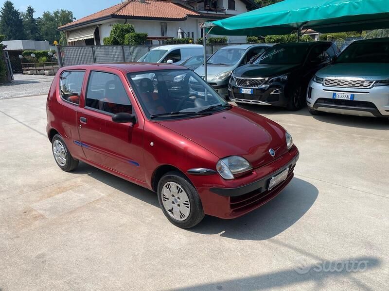 Usata Fiat Seicento 54 CV (39 kW) 2002 Rosso Utilitaria