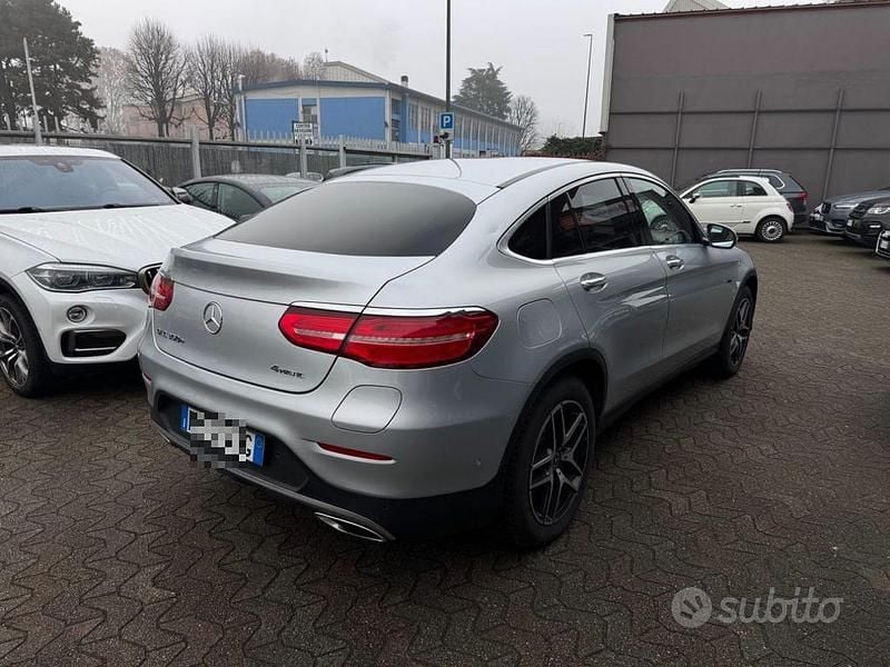 Usata Mercedes GLC350 Premium 211 CV (155 kW) 2018 Grigio Coupé