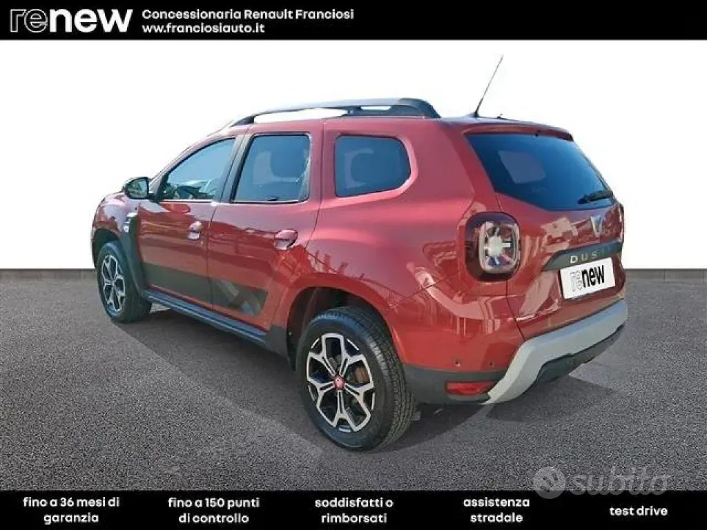 Usata Dacia Duster 114 CV (83 kW) 2019 Rosso SUV