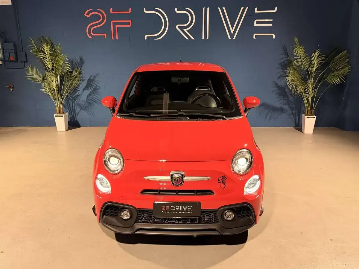 Usata Abarth 595 145 CV (106 kW) 2017 Rosso Utilitaria