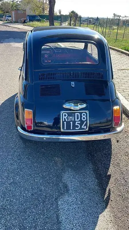 Usata Fiat 500 Lusso 18 CV (13 kW) 1969 Blu/azzurro Utilitaria