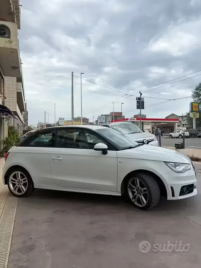 Käytetty Audi A1 S-Line 140 HP (102 kW) 2015 Valkoinen Viistoperä