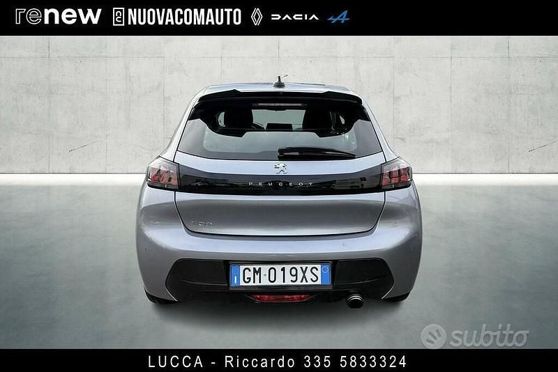 Usata Peugeot 208 Allure 75 CV (55 kW) 2023 Grigio Utilitaria