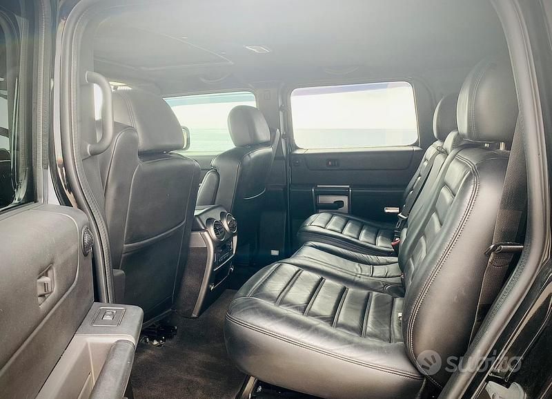 Usata Hummer H2 322 CV (236 kW) 2004 Nero SUV