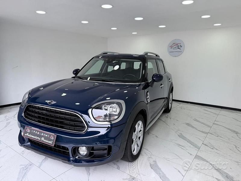 Usata Mini One D Countryman Business 116 CV (85 kW) 2019 Blu SUV