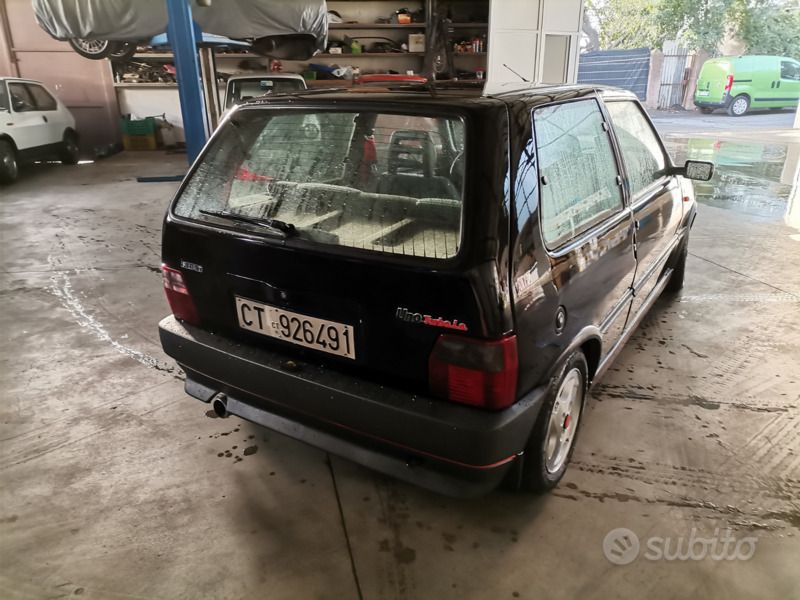 Usata Fiat Uno 1990 Nero Utilitaria