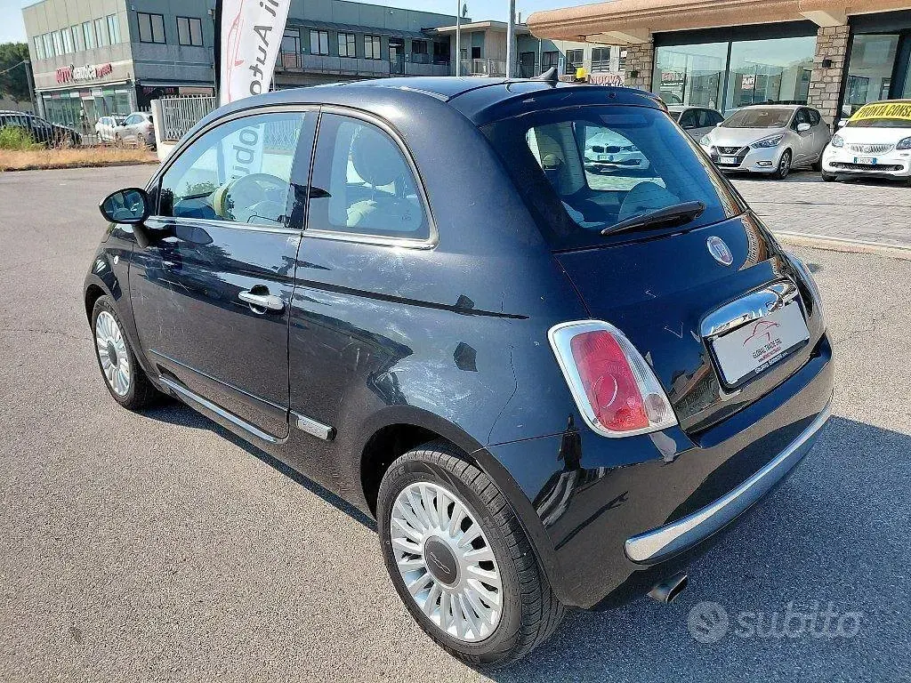 Usata Fiat 500 Lounge 69 CV (50 kW) 2014 Nero Utilitaria