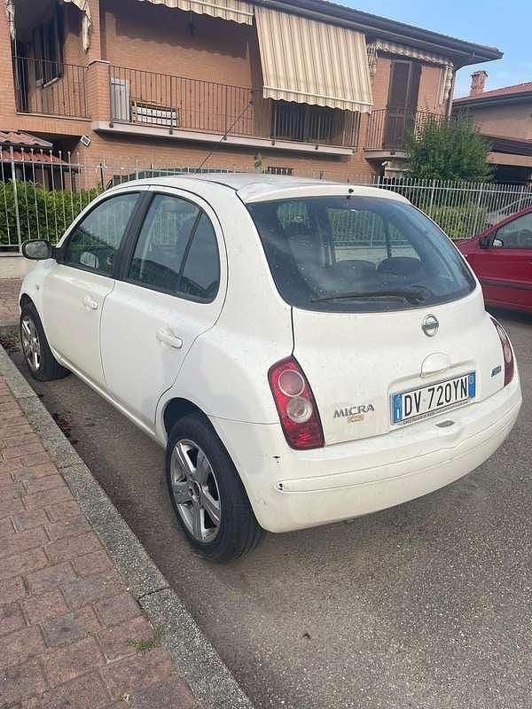 Usata Nissan Micra 86 CV (63 kW) 2009 Bianco Utilitaria