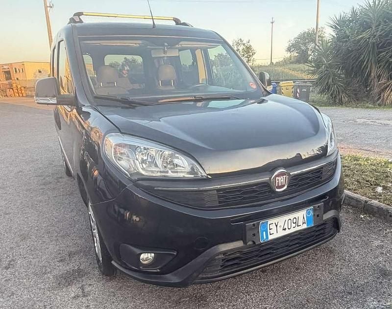 Usata Fiat Doblò Dynamic 90 CV (66 kW) 2015 Nero Monovolume