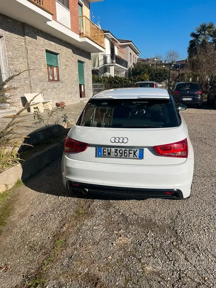 Usata Audi A1 S-Line 90 CV (66 kW) 2014 Bianco Utilitaria