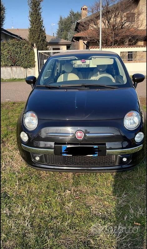 Usata Fiat 500 79 CV (58 kW) 2016 Nero Cabrio