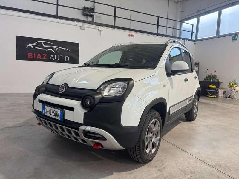 Bianco Usata 2021 Fiat Panda Cross Cross Due volumi | 15.400 € (Buon prezzo) - Immagine 1/4