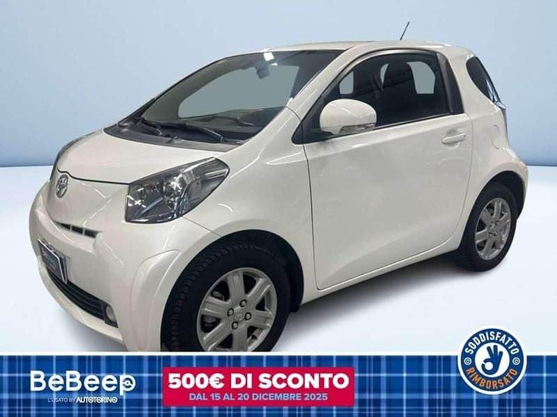 Bianco Usata 2009 Toyota iQ Sol Due volumi | 8000 € (Buon prezzo) - Immagine 1/3