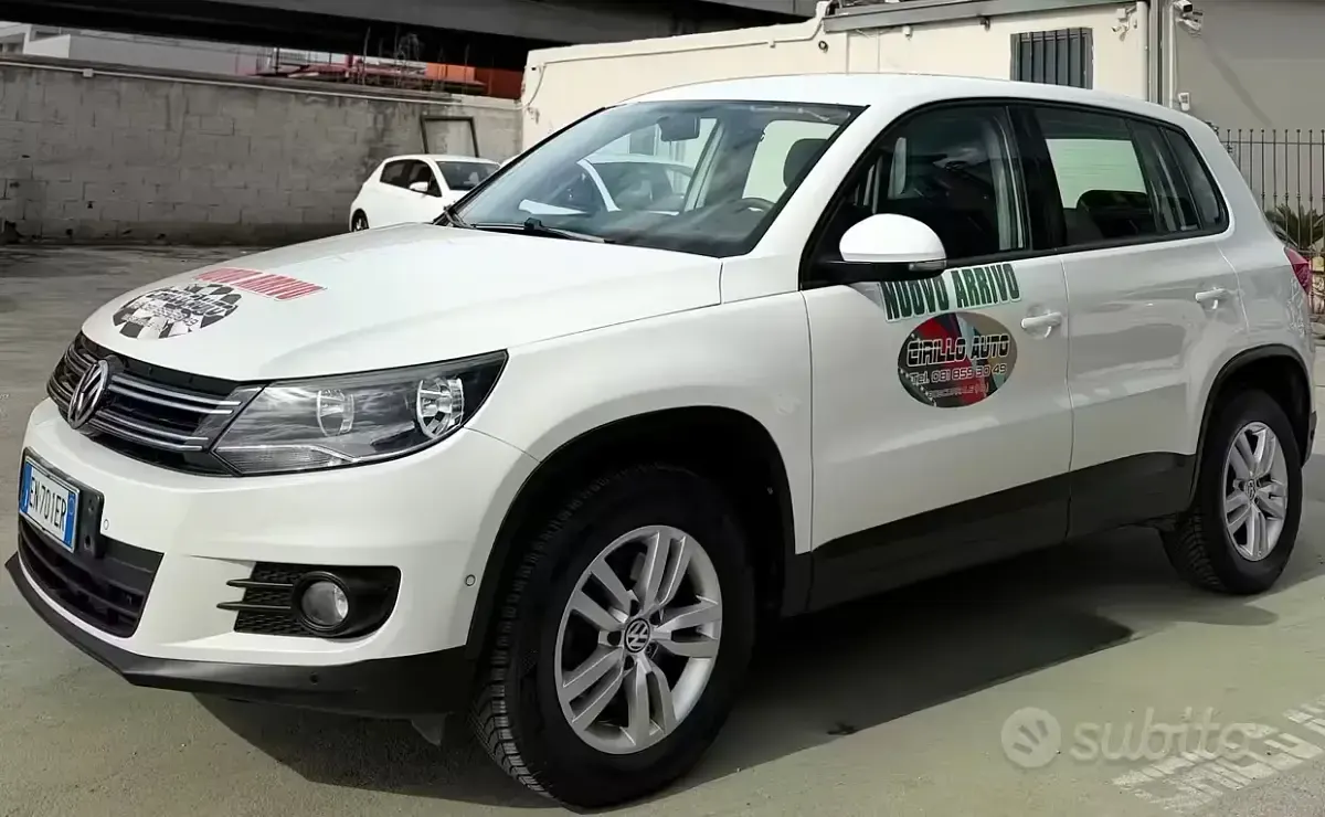 Usata VW Tiguan 140 CV (102 kW) 2012 Bianco SUV
