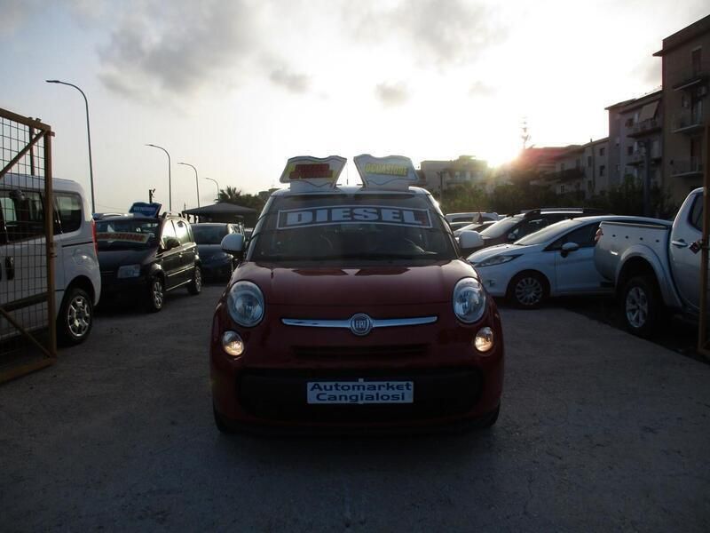 Usata Fiat 500L 85 CV (62 kW) 2012 Rosso Monovolume