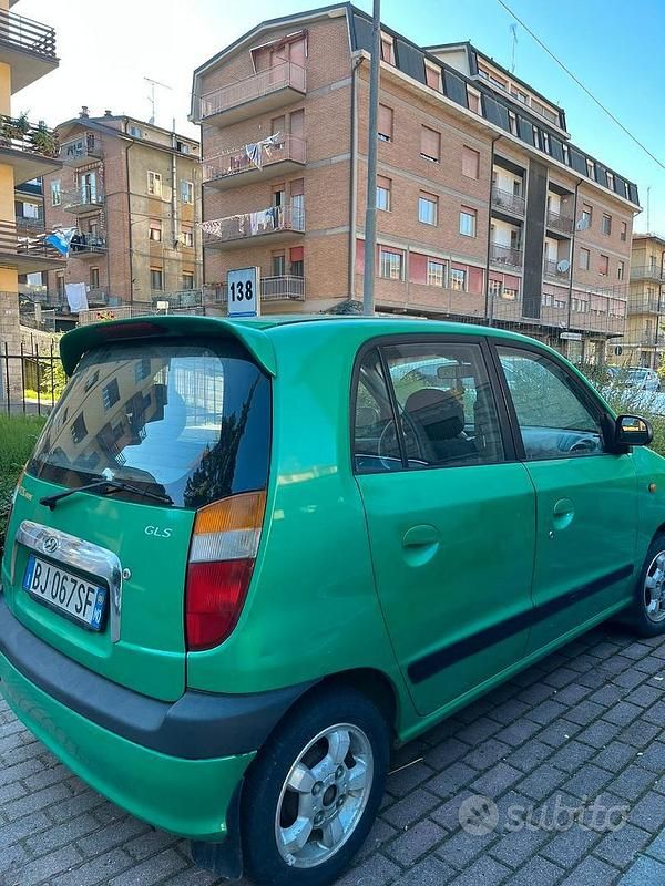 Usata Hyundai Atos 55 CV (40 kW) 2000 Verde Utilitaria