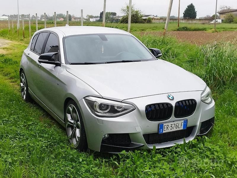 Usata BMW 120 M Sport 184 CV (135 kW) 2014 Grigio Utilitaria