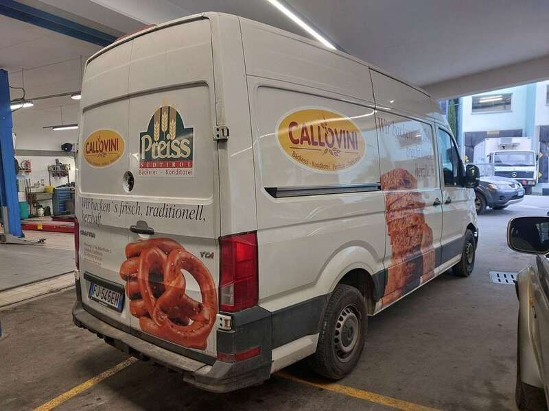 Usata VW Crafter 140 CV (102 kW) 2017 Bianco Furgone