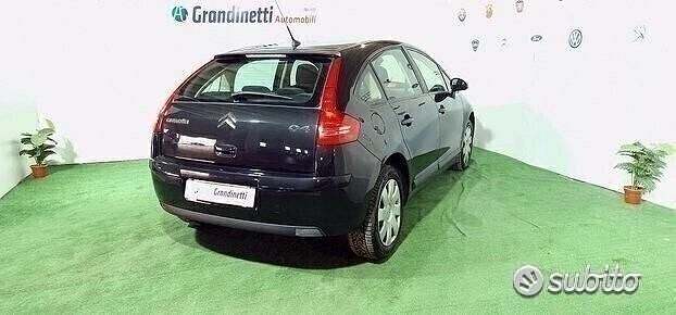 Usata Citroën C4 Elegance 90 CV (66 kW) 2007 Nero Utilitaria