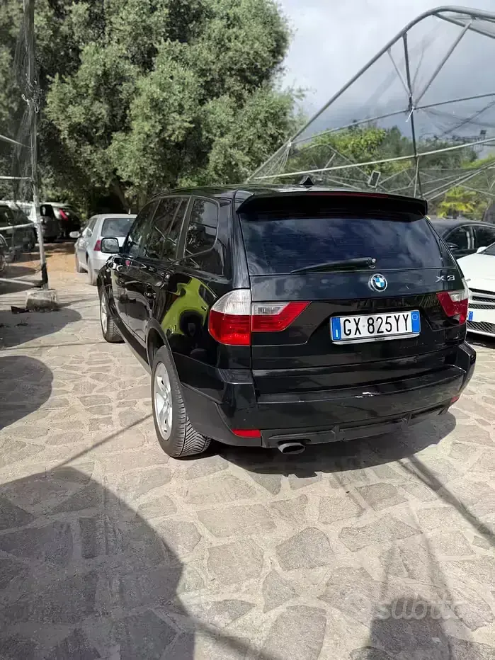 Usata BMW X3 177 CV (130 kW) 2009 Nero SUV