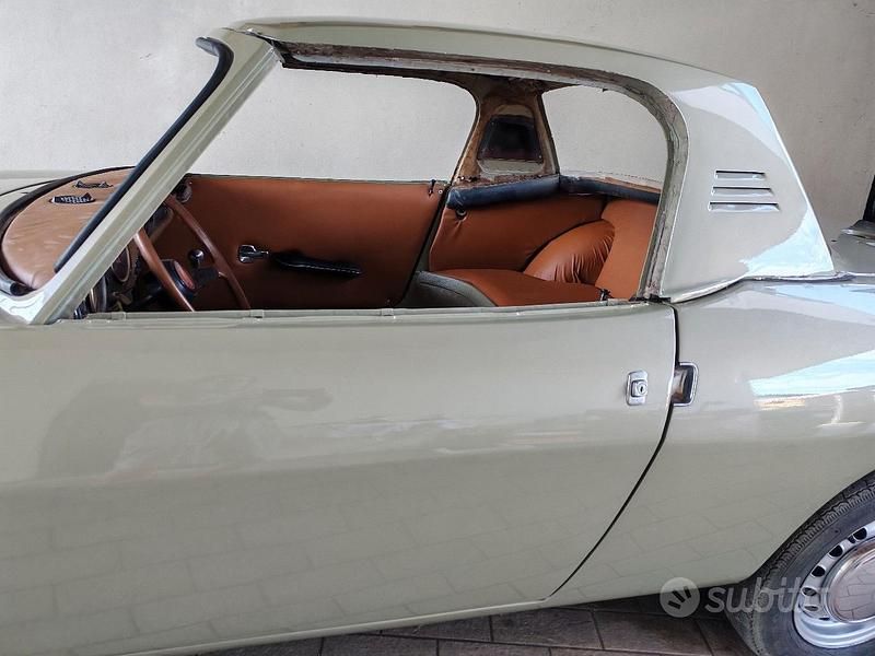 Usata Fiat 850 1960 Verde Cabrio