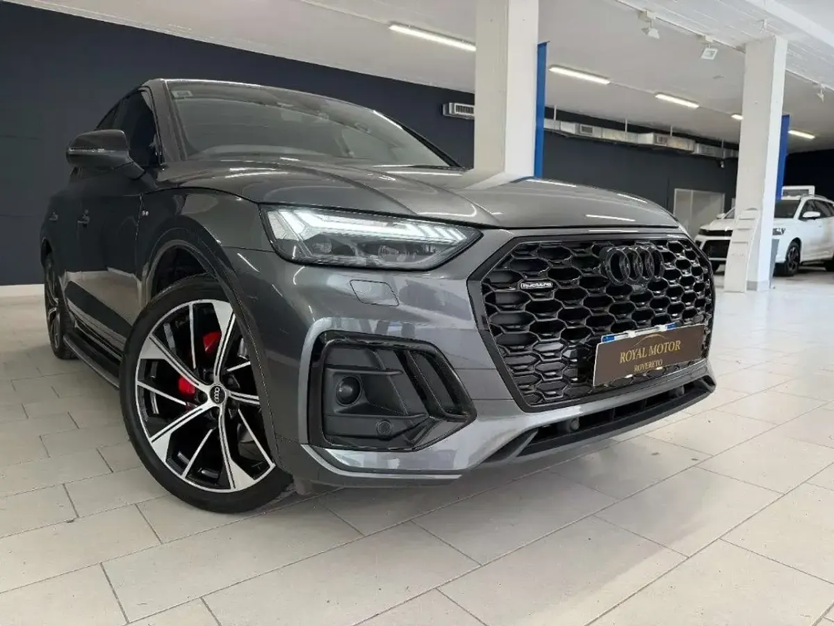 Usata Audi Q5 S-Line 204 CV (150 kW) 2021 Grigio scuro SUV
