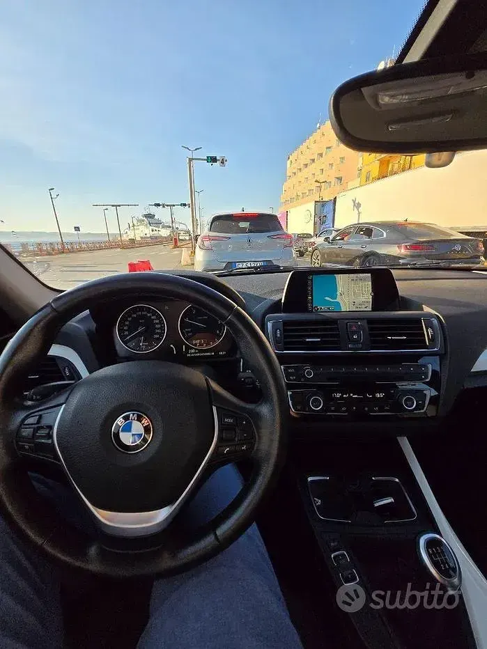 Usata BMW 116 116 CV (85 kW) 2015 Grigio Utilitaria
