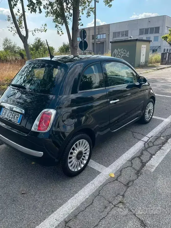 Usata Fiat 500 Lounge 69 CV (50 kW) 2014 Nero Berlina