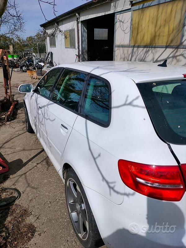 Usata Audi A3 170 CV (125 kW) 2010 Bianco Utilitaria
