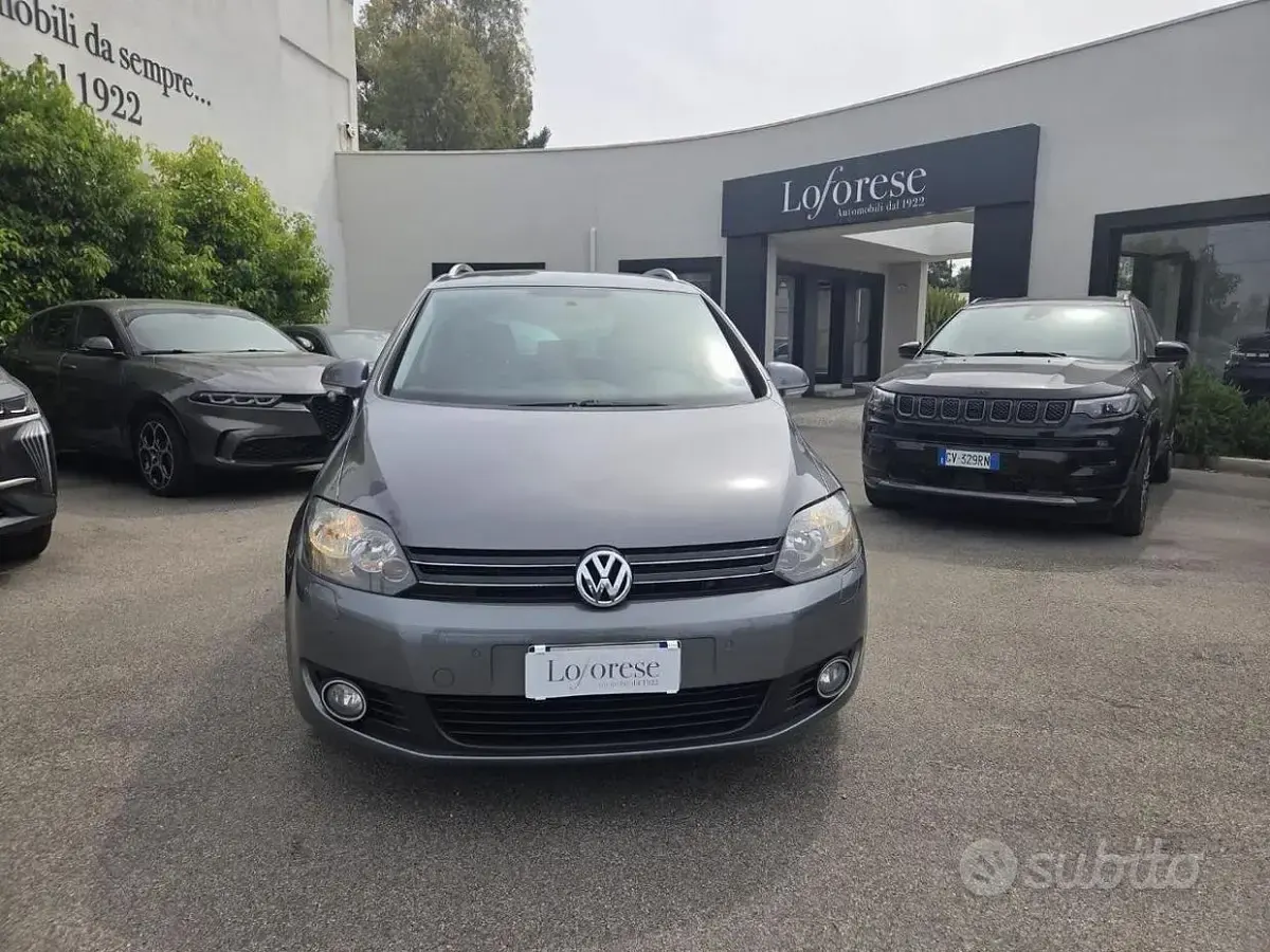Usata VW Golf Plus Cross Highline 105 CV (77 kW) 2013 Grigio scuro metallizzato Monovolume