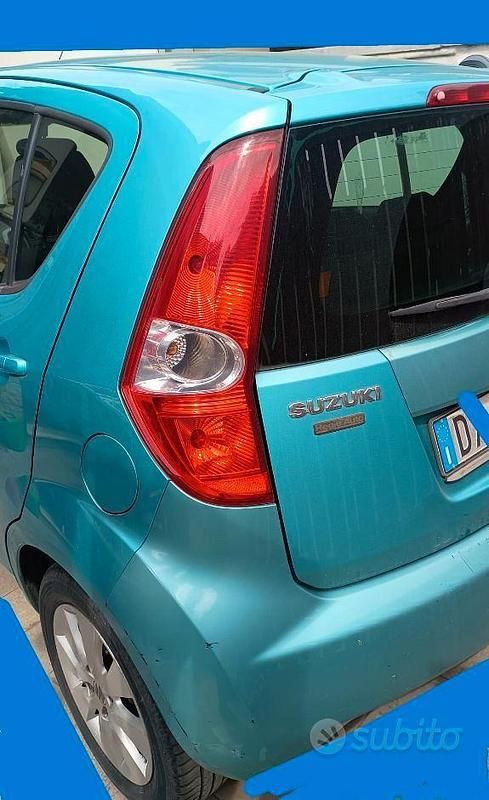 Usata Suzuki Splash 2009 Blu Utilitaria