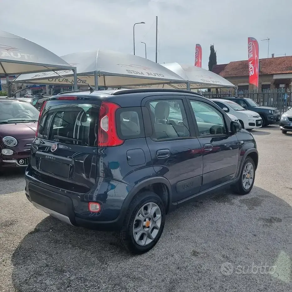 Usata Fiat Panda Cross Cross 95 CV (69 kW) 2015 Blu Utilitaria