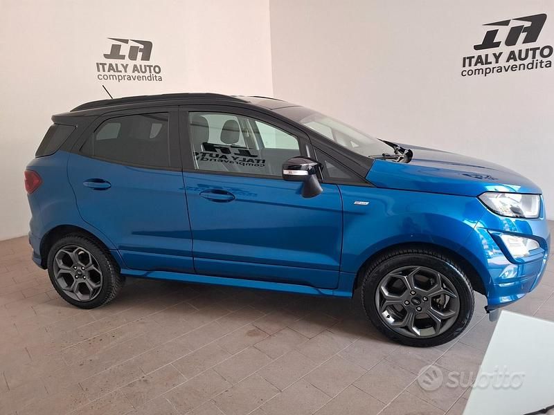 Usata Ford Ecosport ST-Line 125 CV (91 kW) 2019 Blu SUV