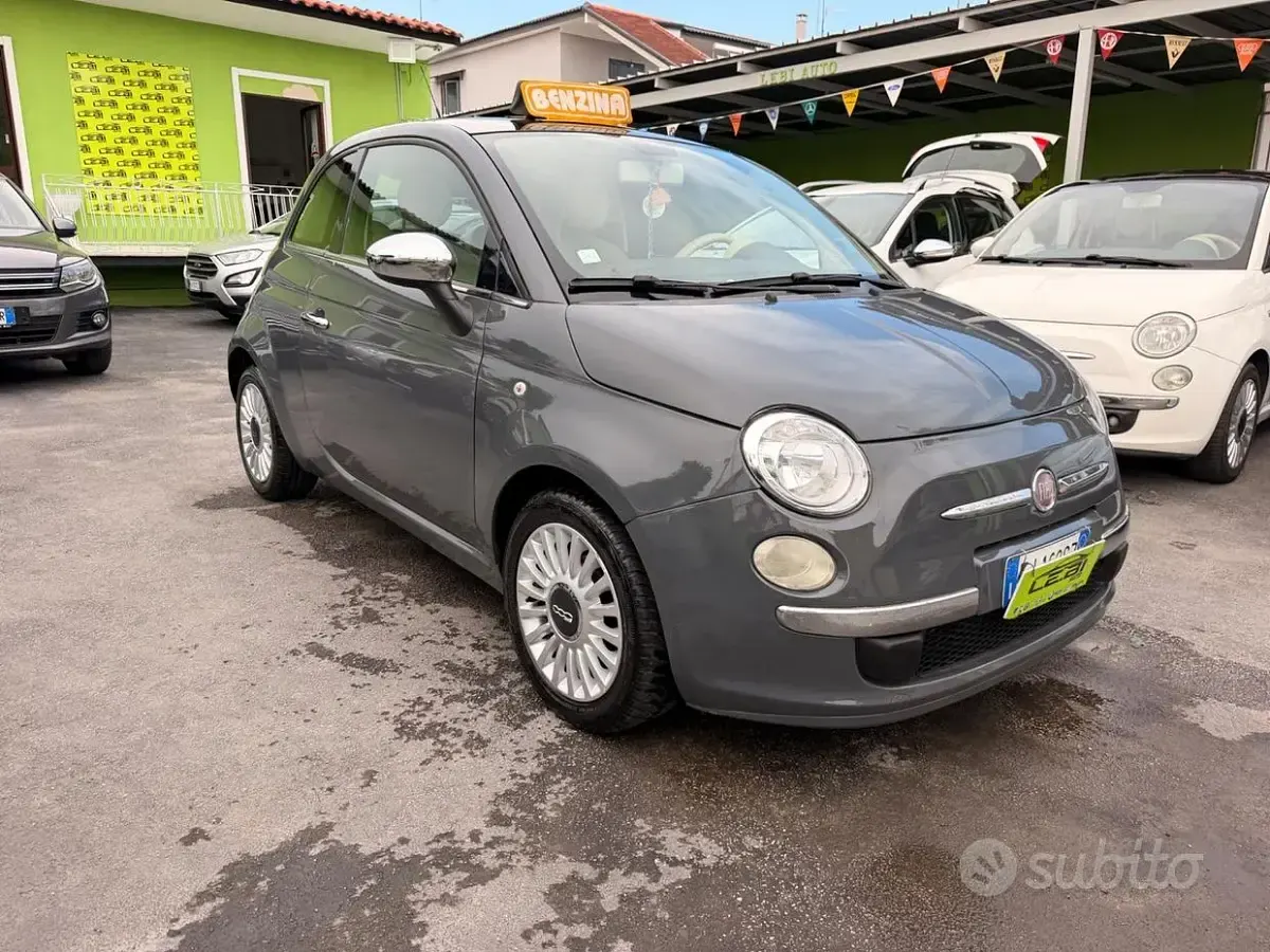 Usata Fiat 500 Lounge 69 CV (50 kW) 2011 Grigio Berlina