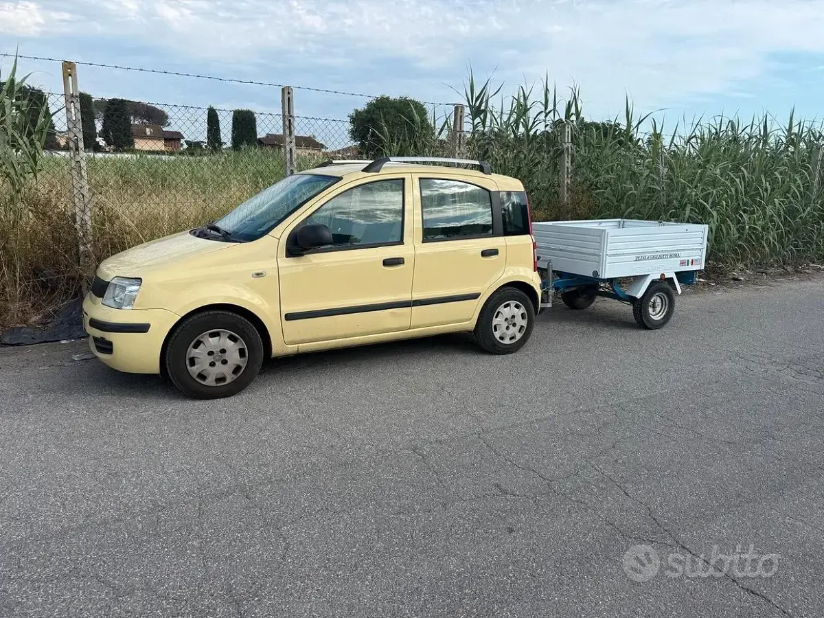 Usata Fiat Panda Dynamic 69 CV (50 kW) 2011 Giallo Utilitaria