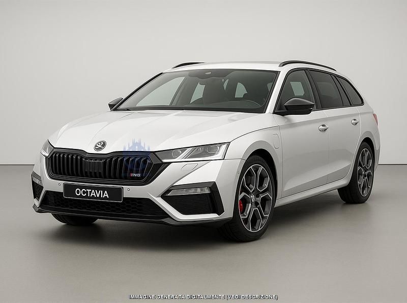 Usata Skoda Octavia RS 245 CV (180 kW) 2022 Bianco Station wagon