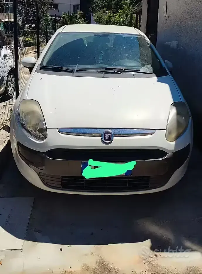 Usata Fiat Punto Evo 90 CV (66 kW) 2012 Bianco Utilitaria