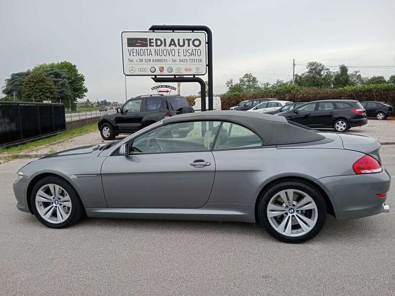 Usata BMW 635 Cabriolet 286 CV (210 kW) 2008 Grigio Cabrio