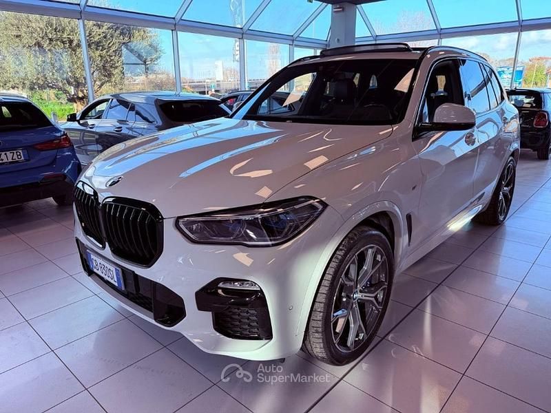 Usata BMW X5 M Sport 265 CV (194 kW) 2020 Bianco SUV