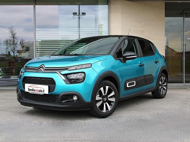 Usata Citroën C3 PureTech 110 CV (80 kW) 2021 Blu/azzurro Utilitaria